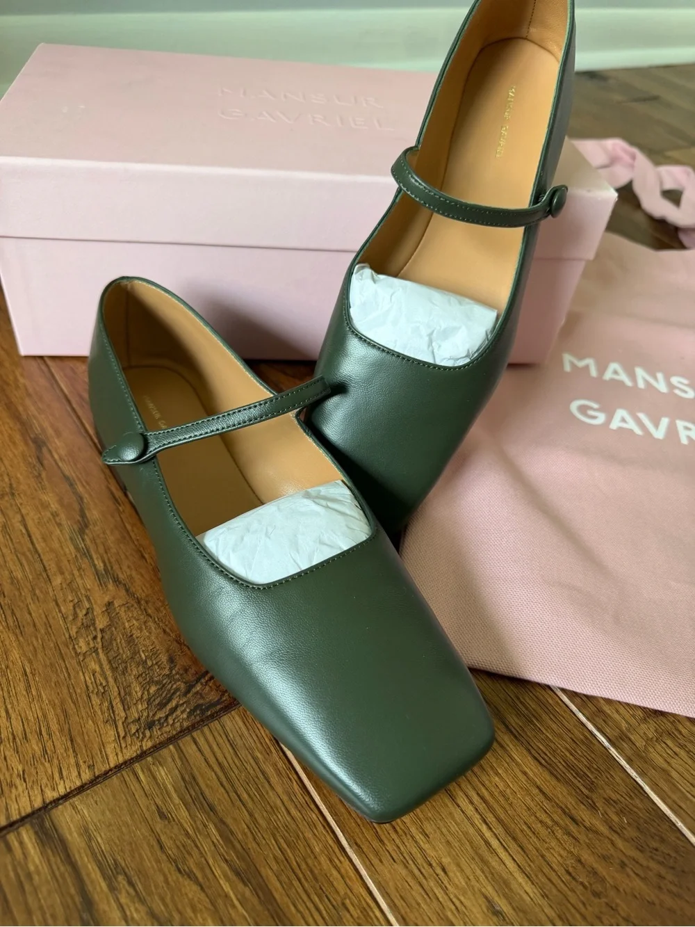 Mansur Gavriel SQUARE TOE MARY JANE